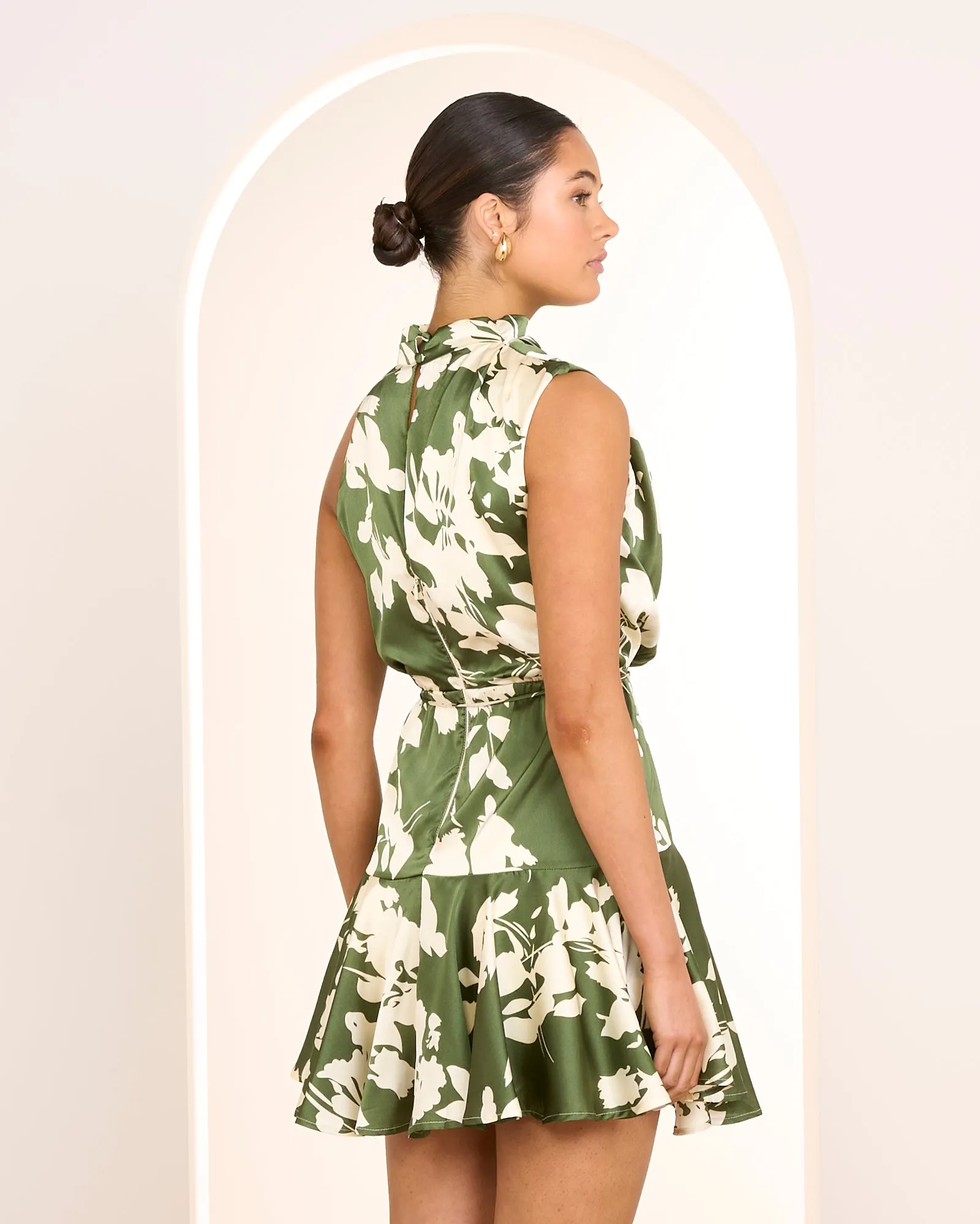 Vanya Frill Hem Mini Dress sold by Pilgrim product image thumbnail 3