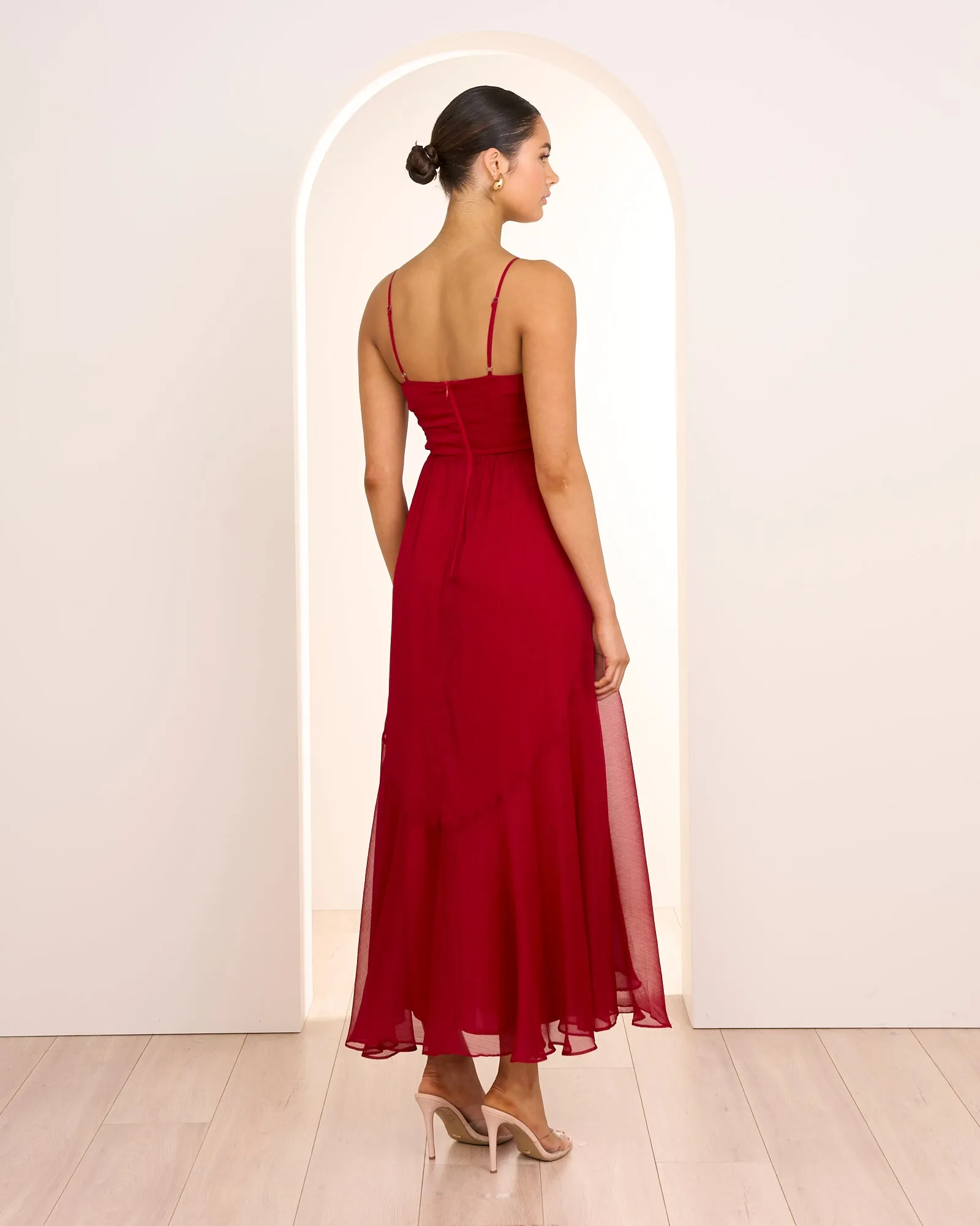 Janita Ruched Frill Dress sold by Pilgrim product image thumbnail 5