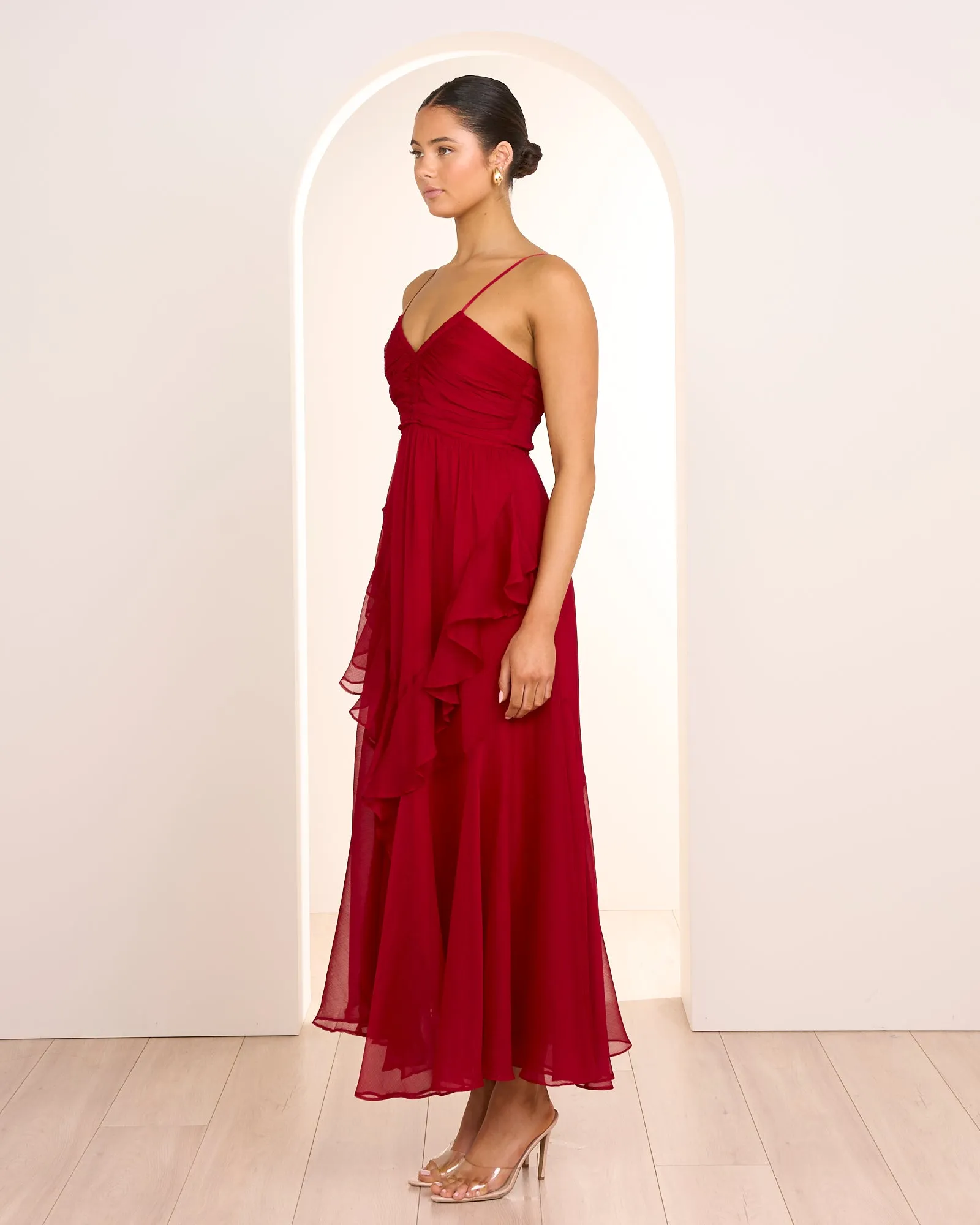 Janita Ruched Frill Dress sold by Pilgrim product image thumbnail 4