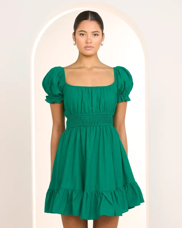 Elery Puff Sleeve Mini Dress sold by Pilgrim