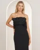 Peta Frill Detail Midi Dress sold by Pilgrim