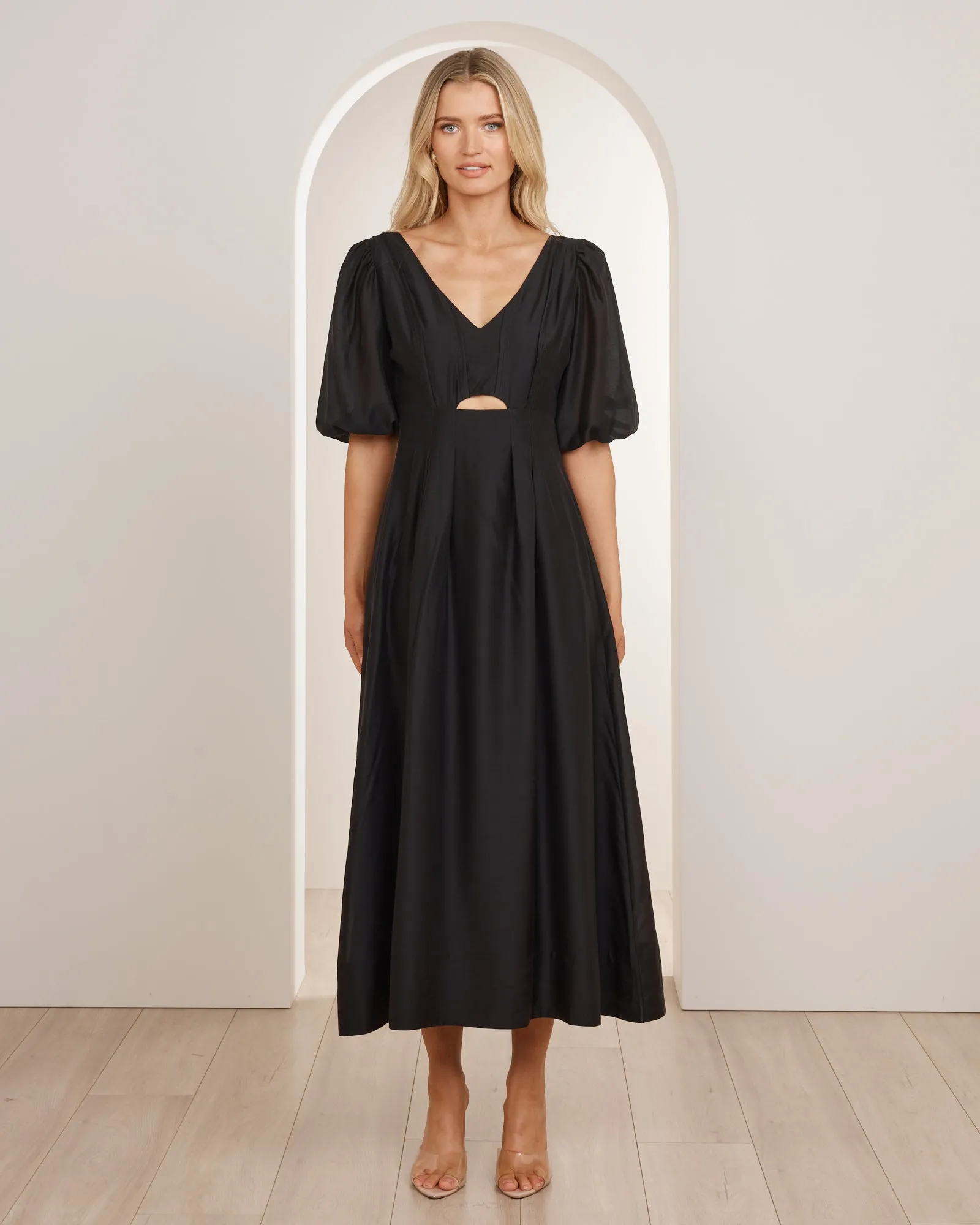 Clio Puff Sleeve Midi Dress sold by Pilgrim product image thumbnail 2