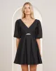 Aurora Puff Sleeve Mini Dress sold by Pilgrim