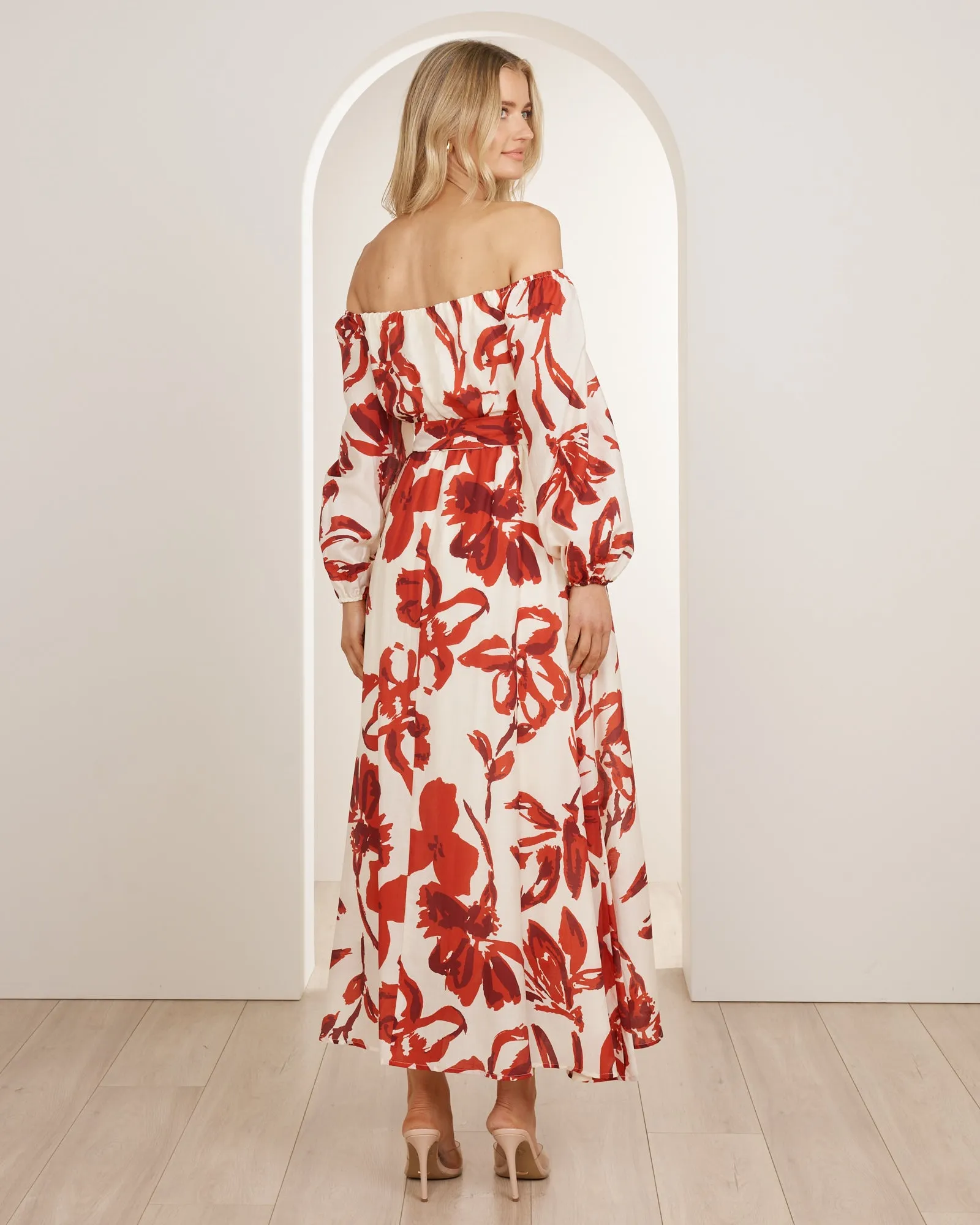 Vala Off Shoulder Maxi Dress sold by Pilgrim product image thumbnail 3