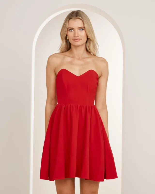 Kikki Strapless Mini Dress sold by Pilgrim