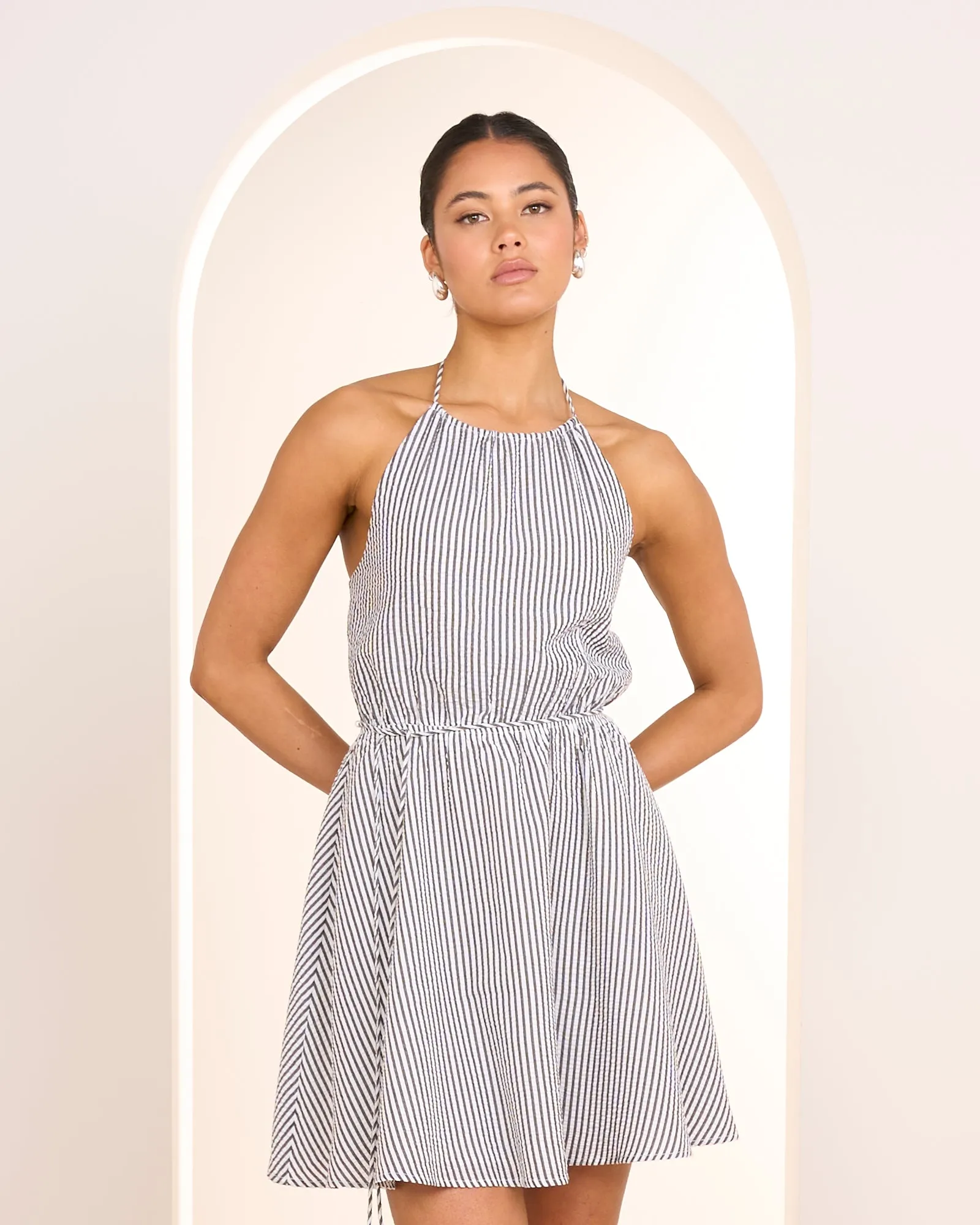 Fiah Halter Mini Dress sold by Pilgrim product image thumbnail 4