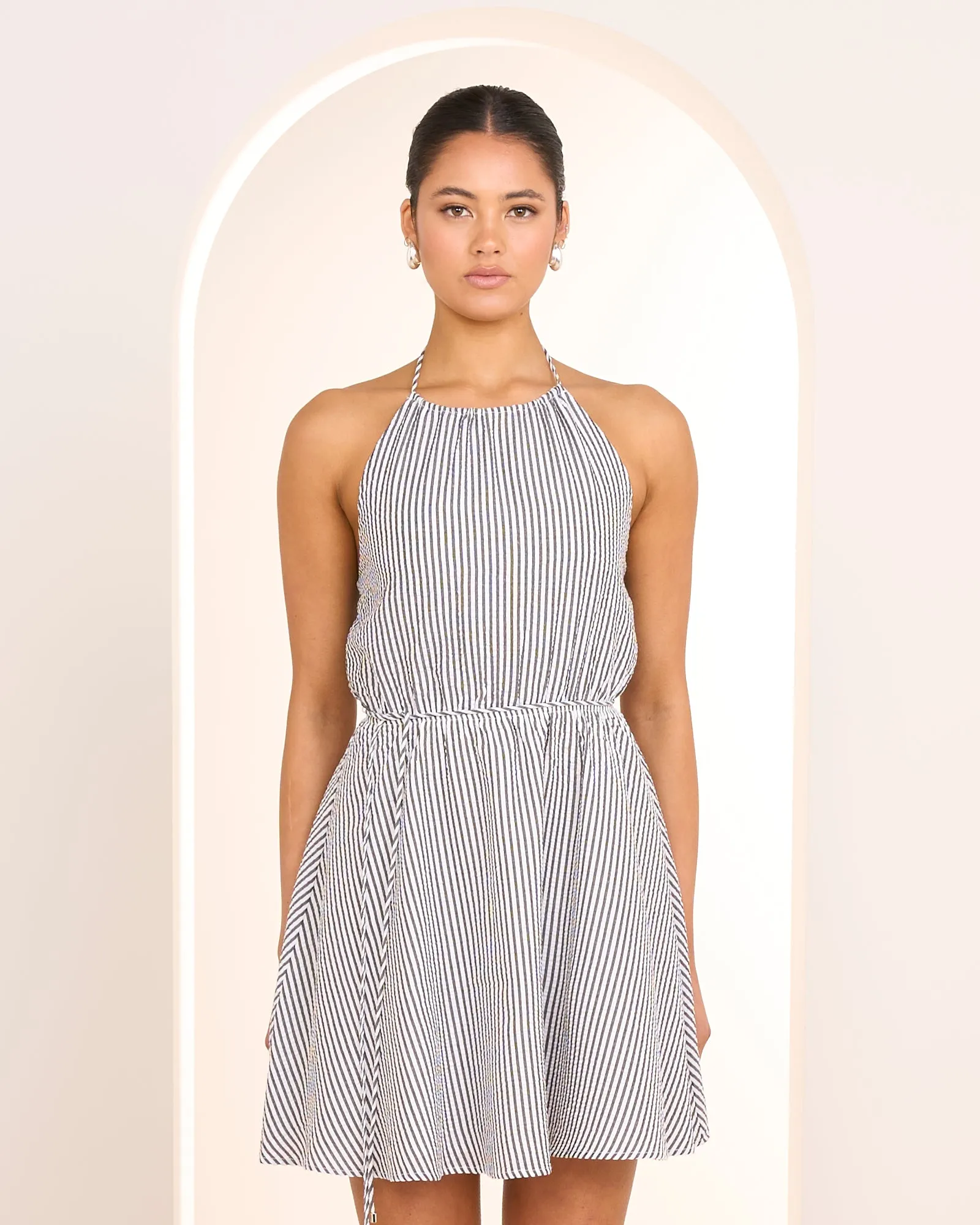 Fiah Halter Mini Dress sold by Pilgrim