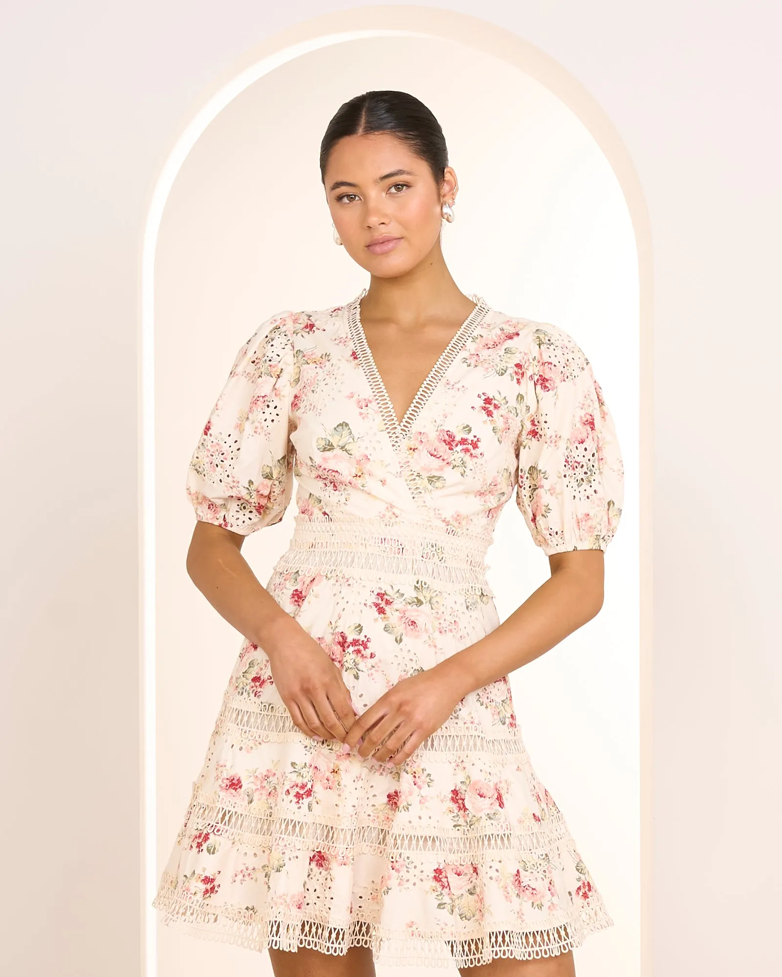 Havanna Puff Sleeve Mini Dress sold by Pilgrim product image thumbnail 4