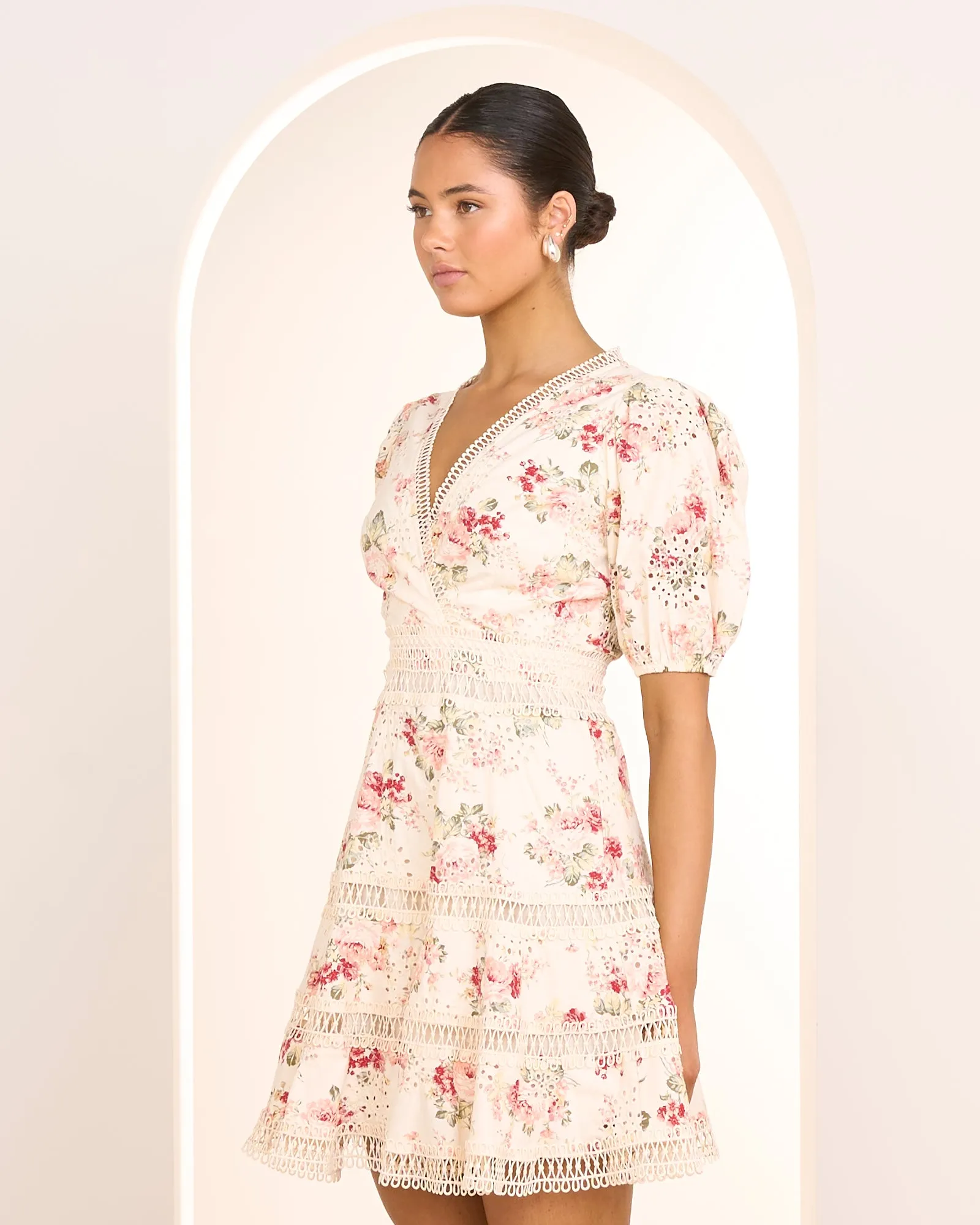 Havanna Puff Sleeve Mini Dress sold by Pilgrim product image thumbnail 2