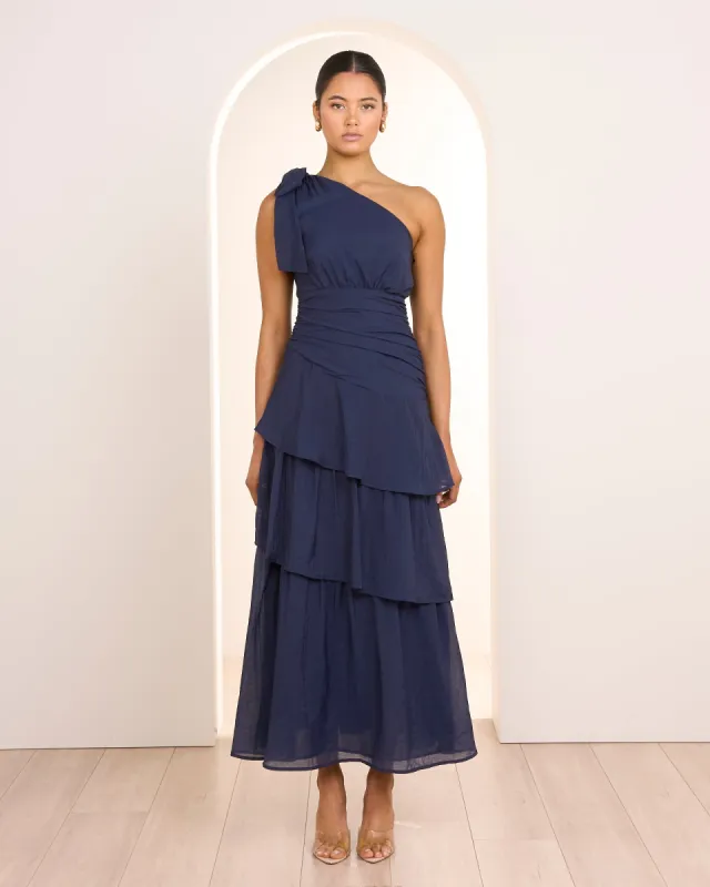 Thalia Ruffle Maxi Dress sold by Pilgrim