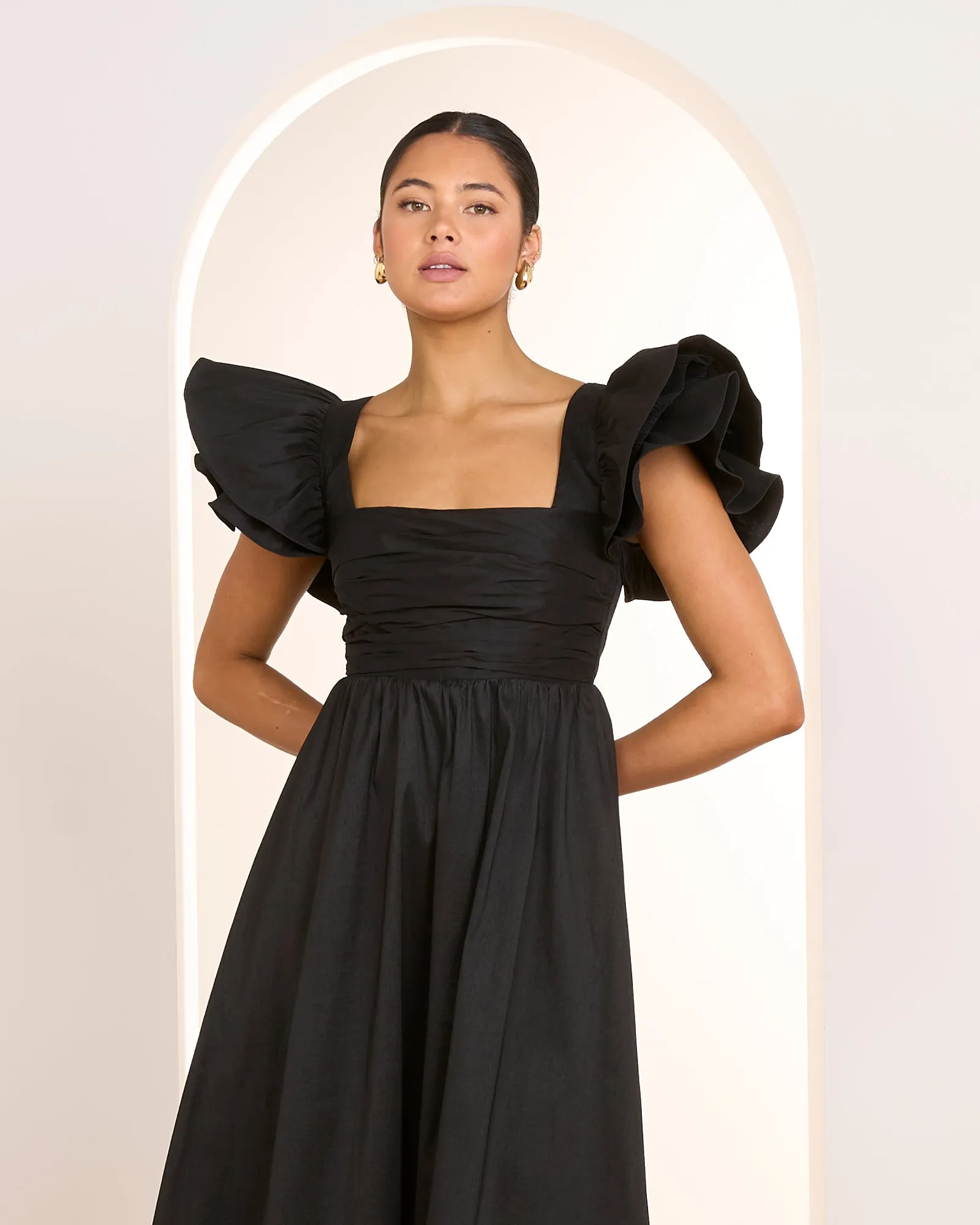 Tilly Flutter Sleeve Dress sold by Pilgrim product image thumbnail 5