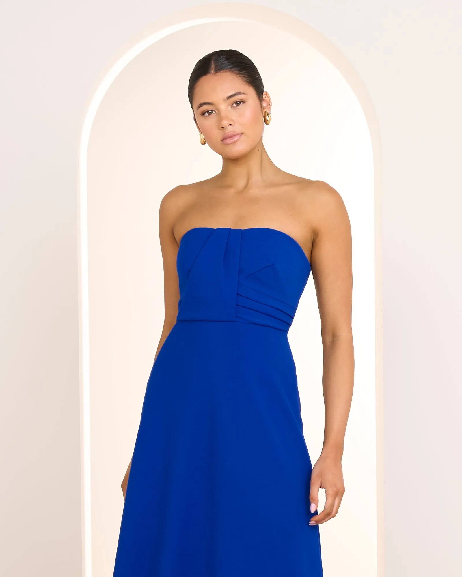 Lila Strapless Midi Dress sold by Pilgrim product image thumbnail 4