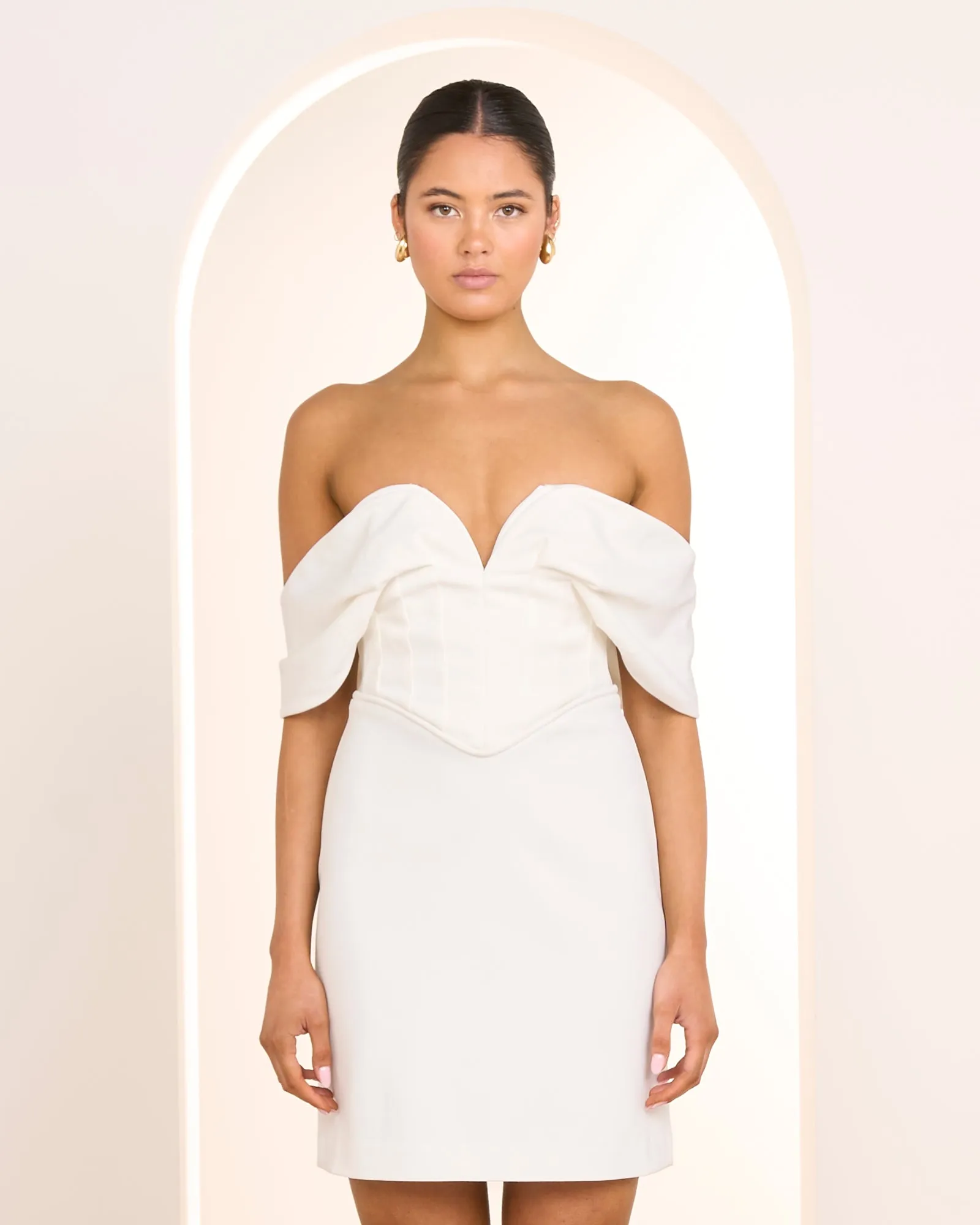 Sofi Off Shoulder Mini Dress sold by Pilgrim product image thumbnail 2