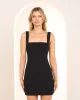 Cyril Square Neck Mini Dress sold by Pilgrim