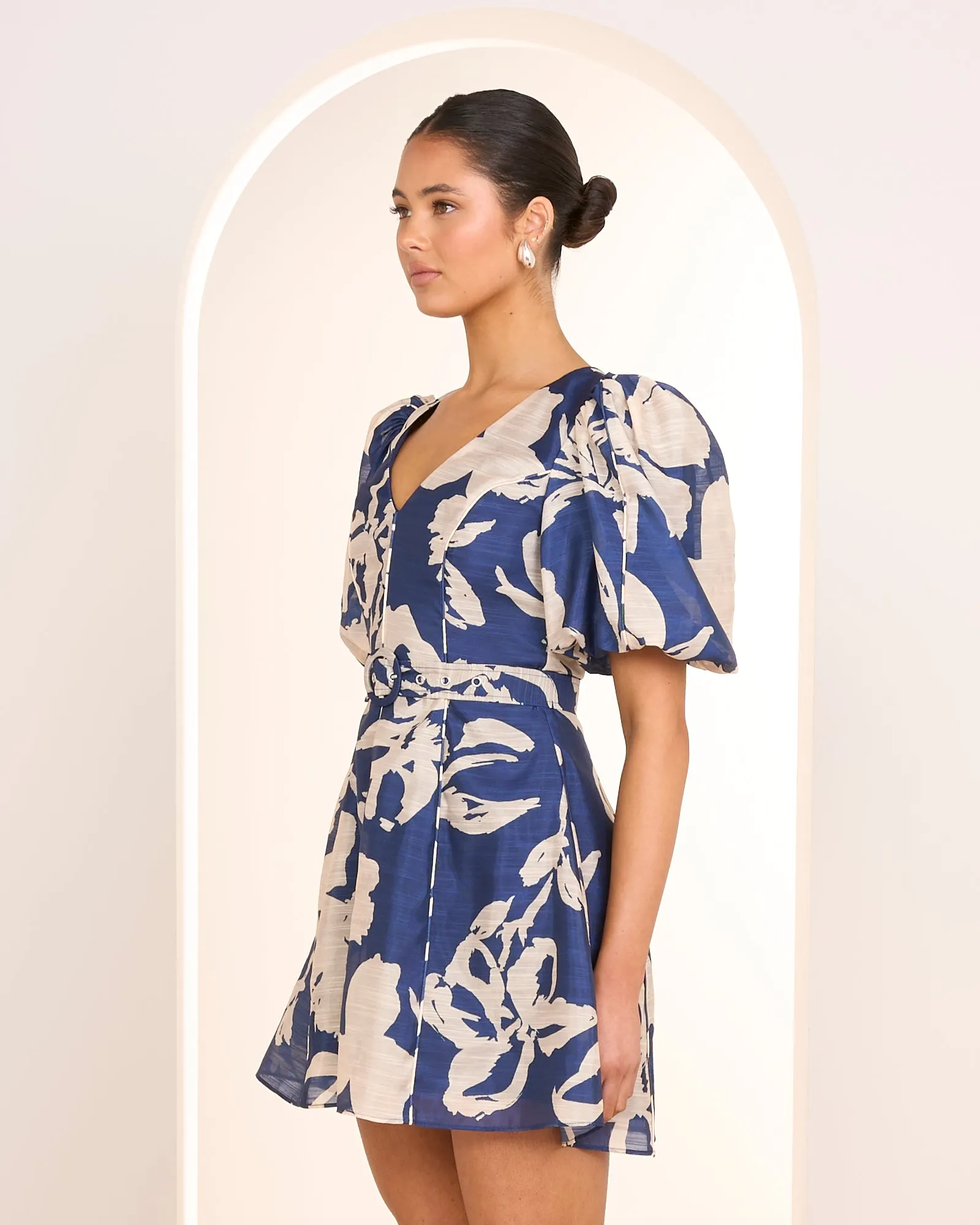 Talulah Puff Sleeve Mini Dress sold by Pilgrim product image thumbnail 2