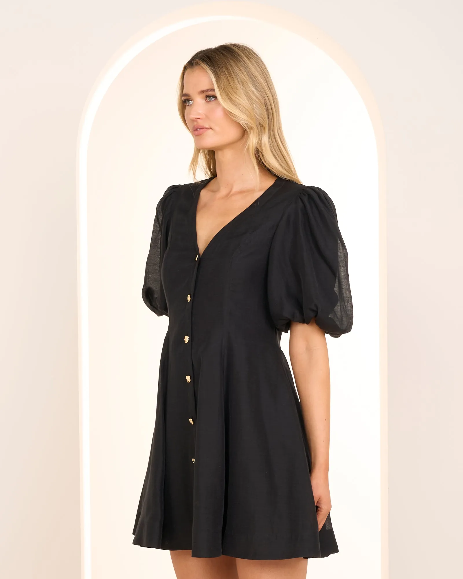 Aria Mini Shirt Dress sold by Pilgrim product image thumbnail 2