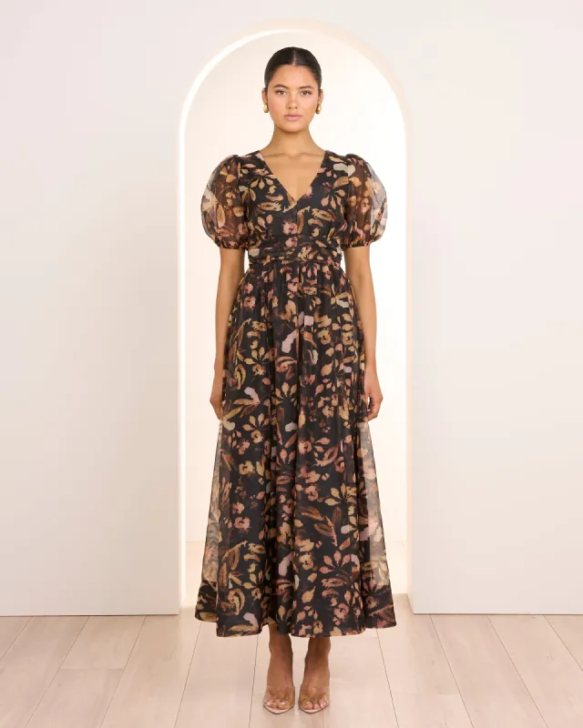 Vivi Puff Sleeve Maxi Dress sold by Pilgrim
