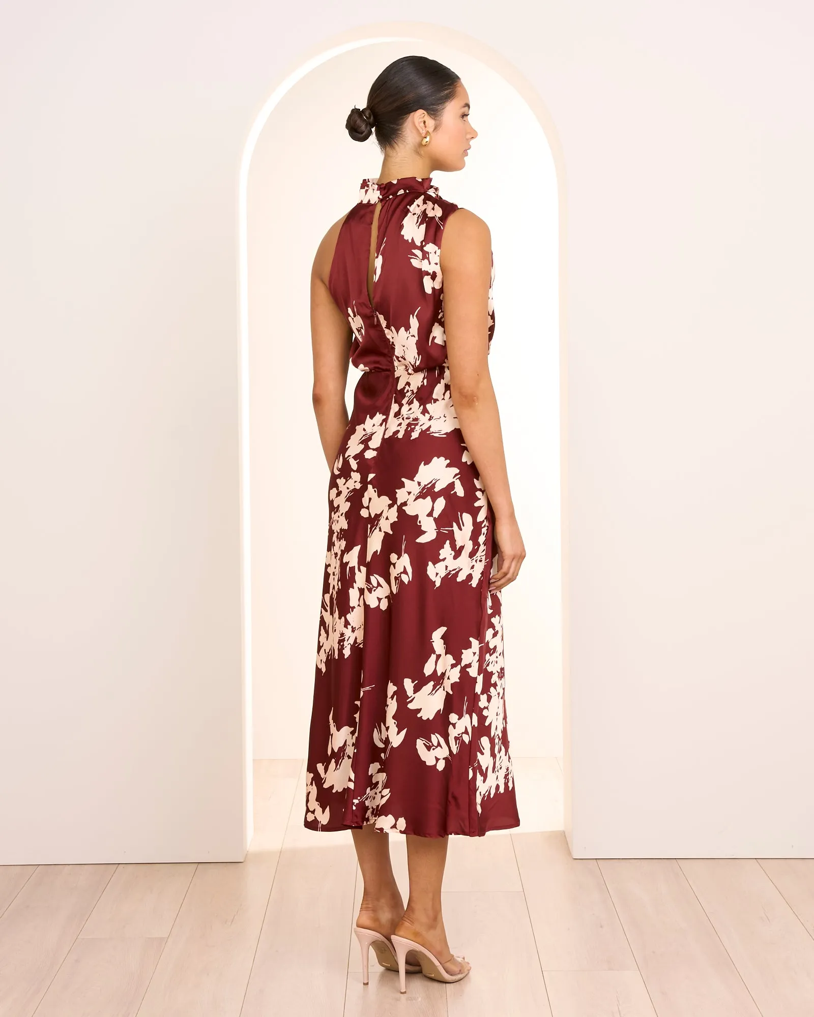 Theodore High Neck Midi Dress sold by Pilgrim product image thumbnail 3