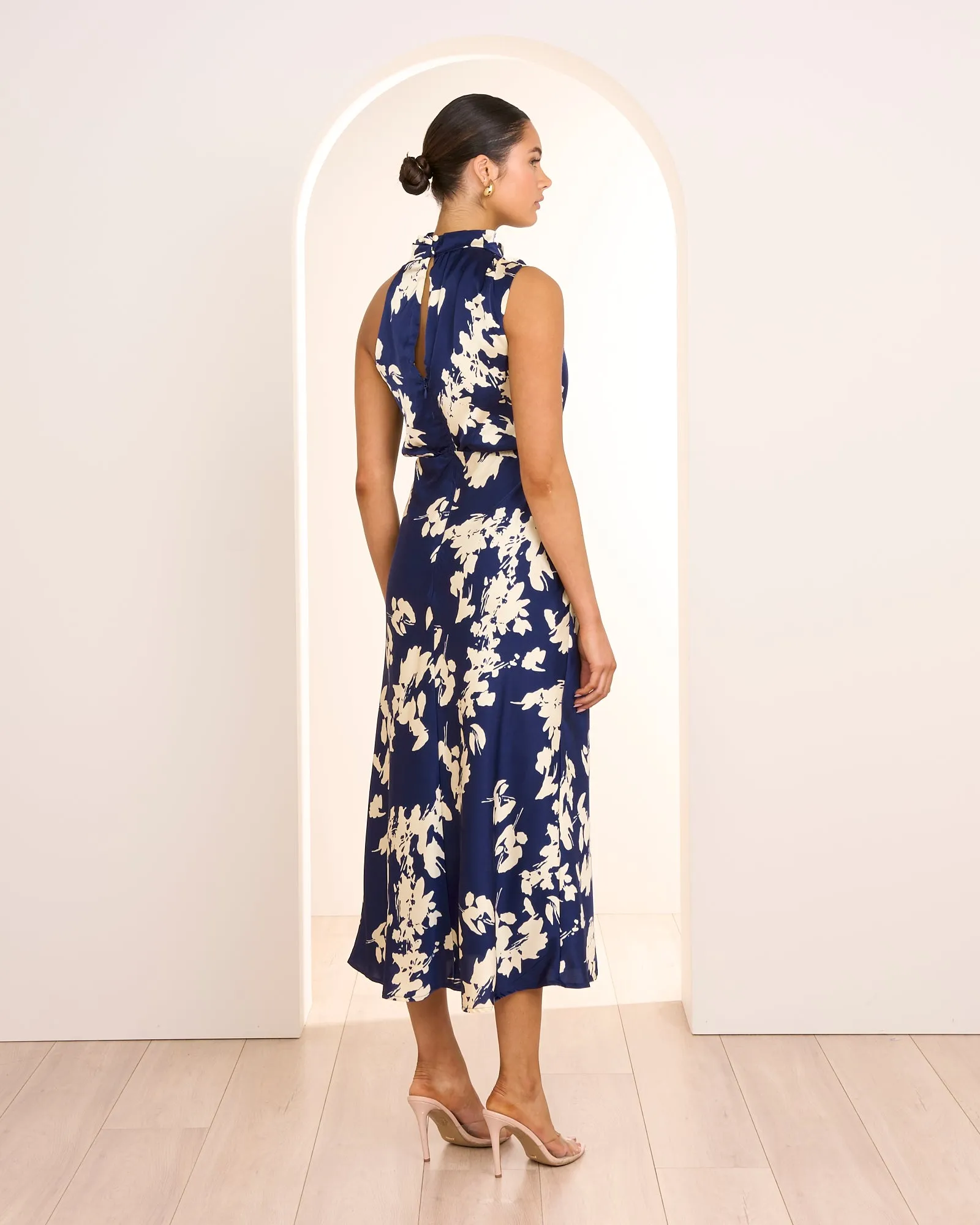 Drea High Neck Midi Dress sold by Pilgrim product image thumbnail 3