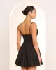 Gaia Flared Mini Dress sold by Pilgrim