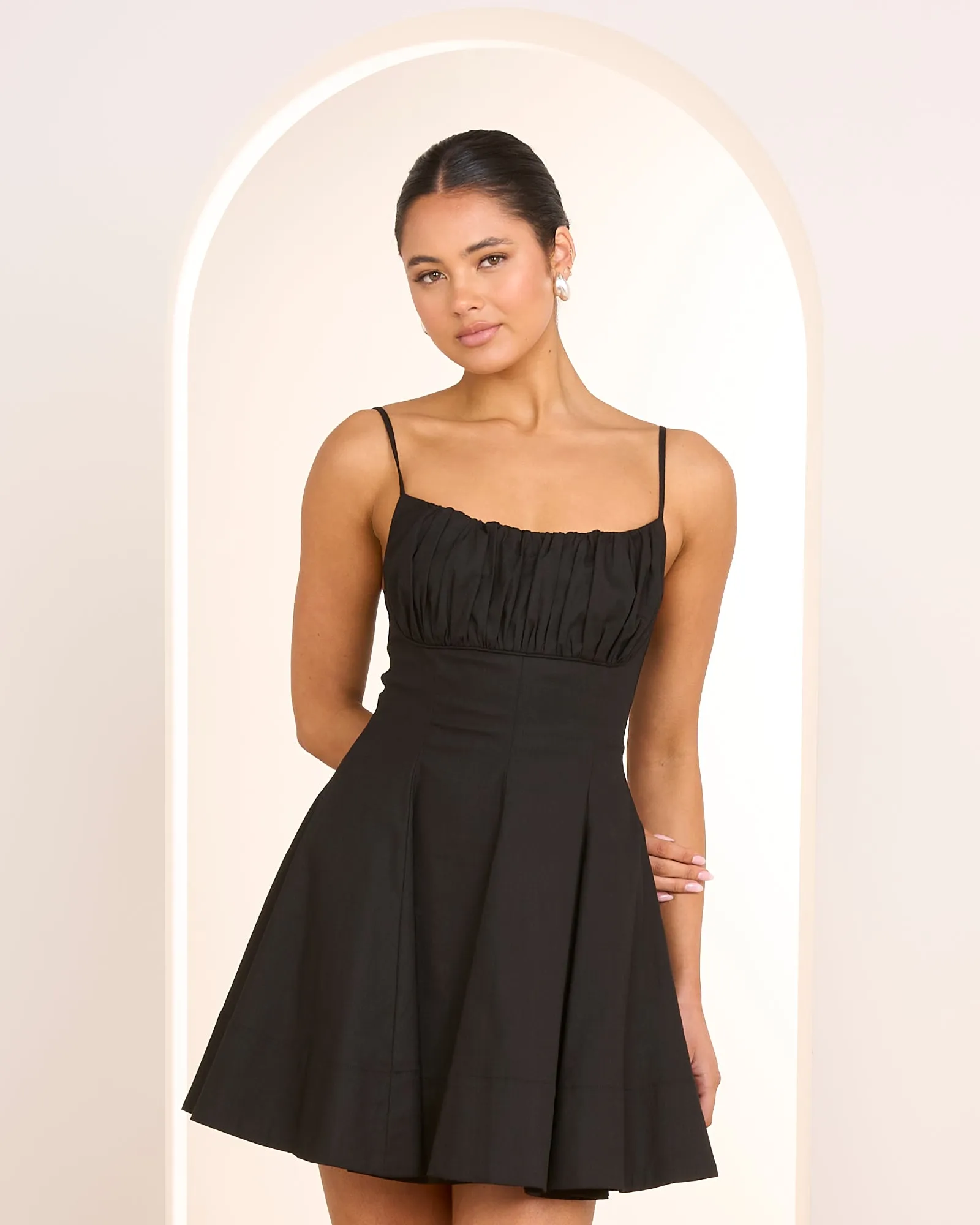 Gaia Flared Mini Dress sold by Pilgrim product image thumbnail 5