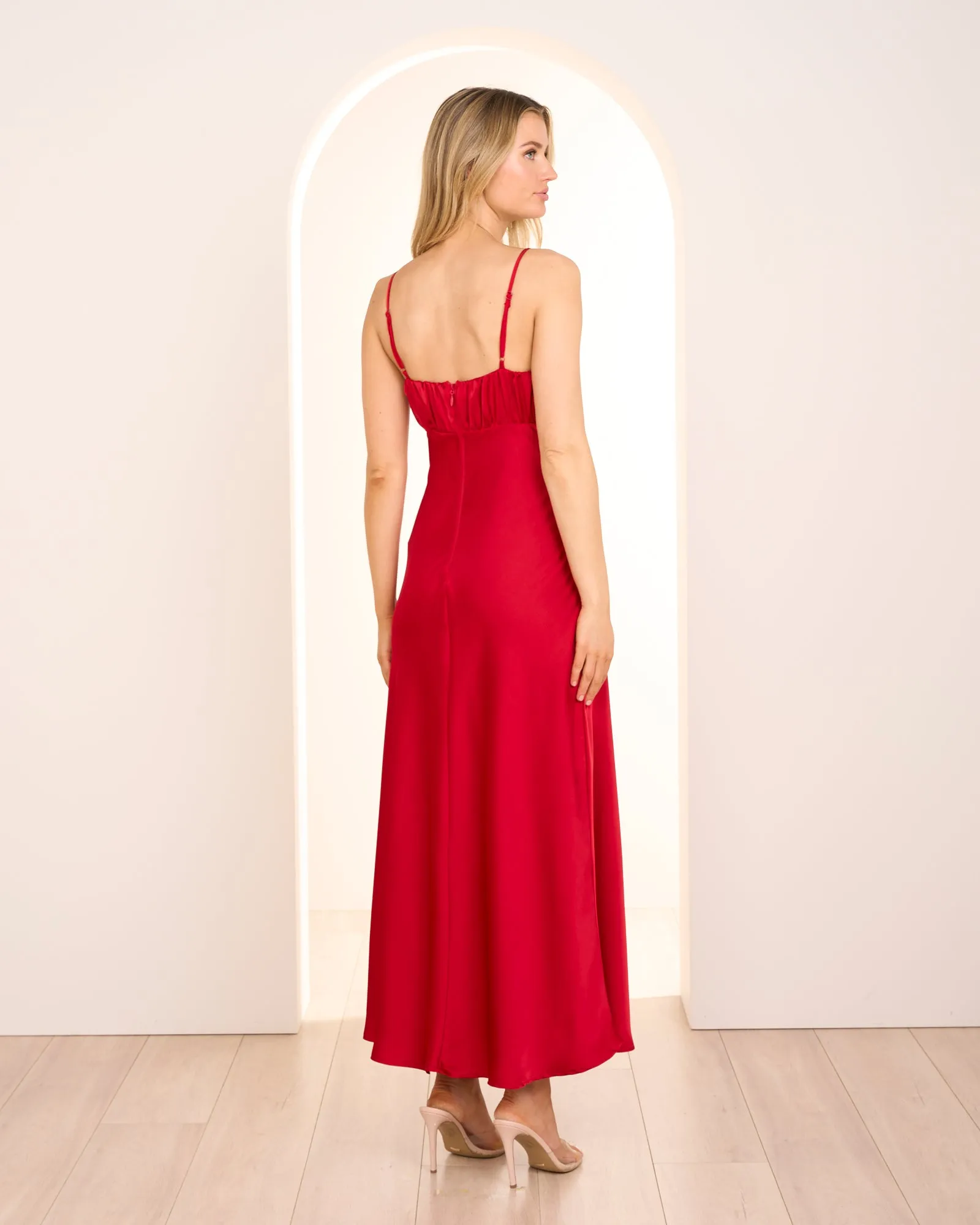 Rae Gathered Maxi Dress sold by Pilgrim product image thumbnail 4