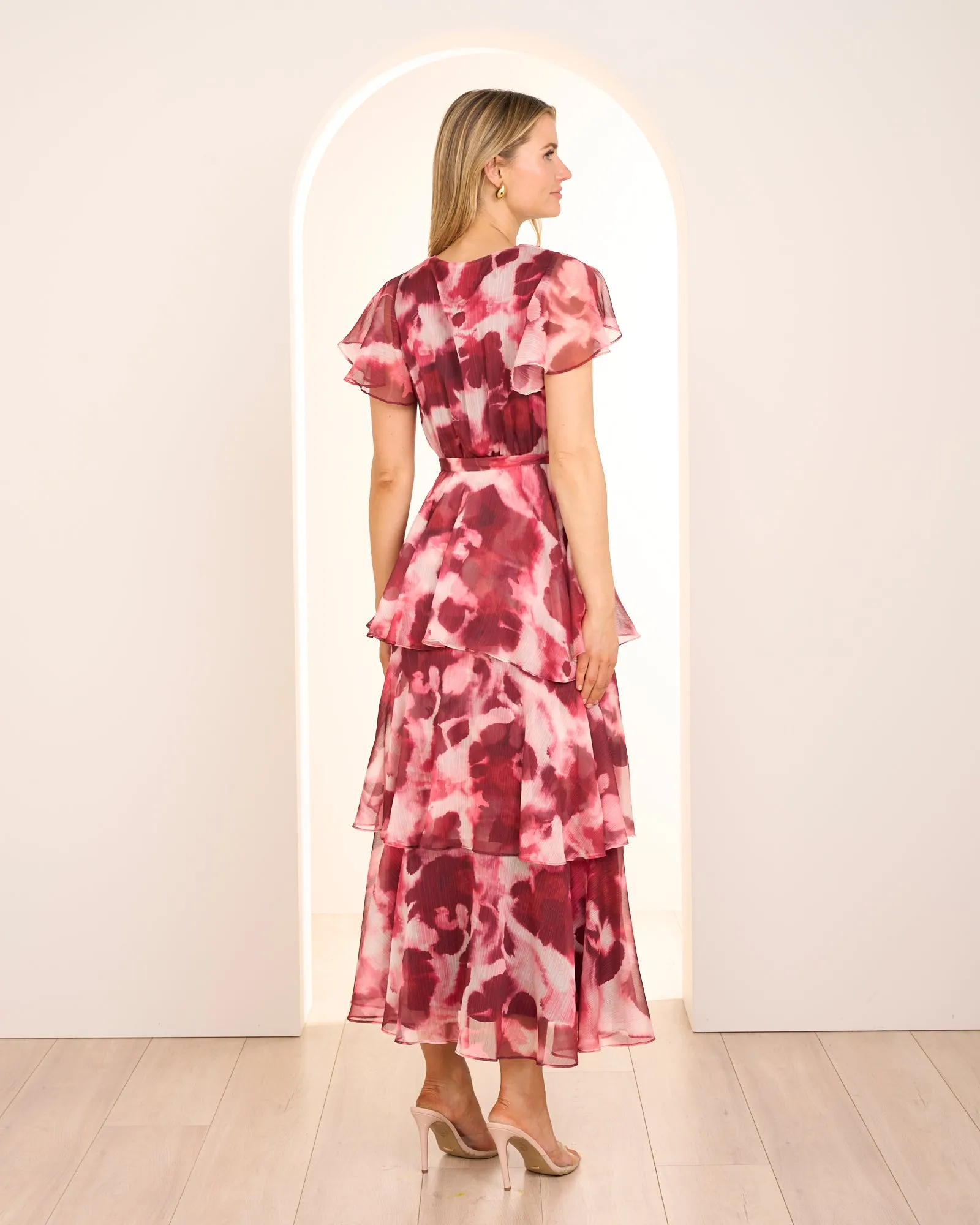 Nila Frill Tiered Maxi Dress sold by Pilgrim product image thumbnail 3