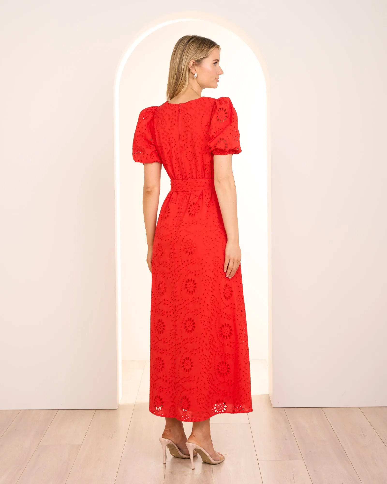 Everly V Neck Midi Dress sold by Pilgrim product image thumbnail 4