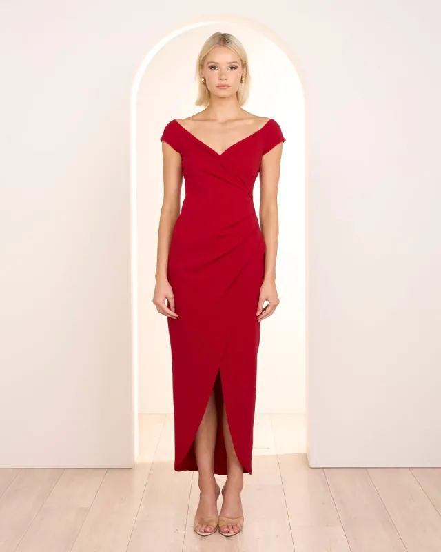 Atlas Off Shoulder Gown sold by Pilgrim