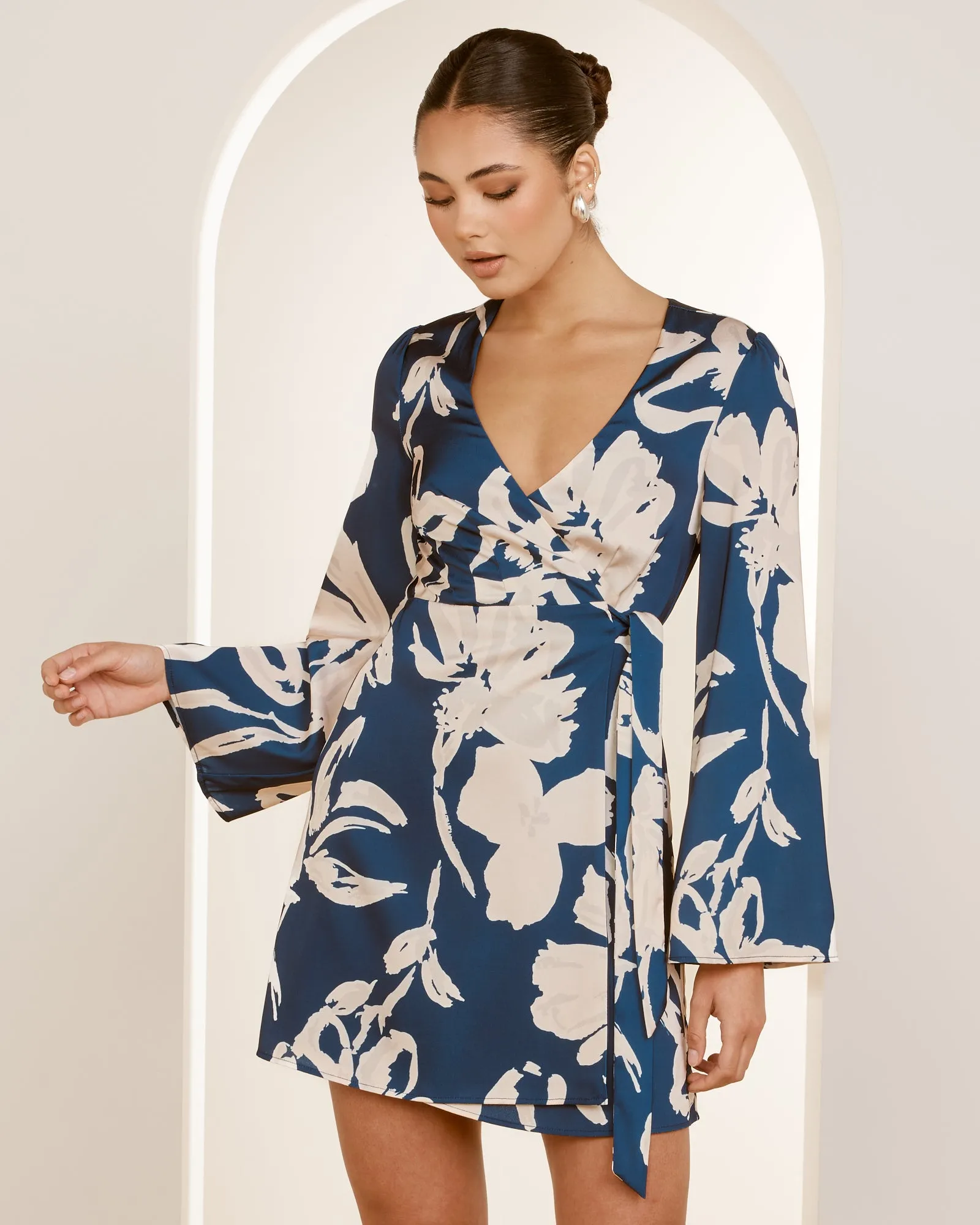 Matilda Wrap Mini Dress sold by Pilgrim product image thumbnail 5