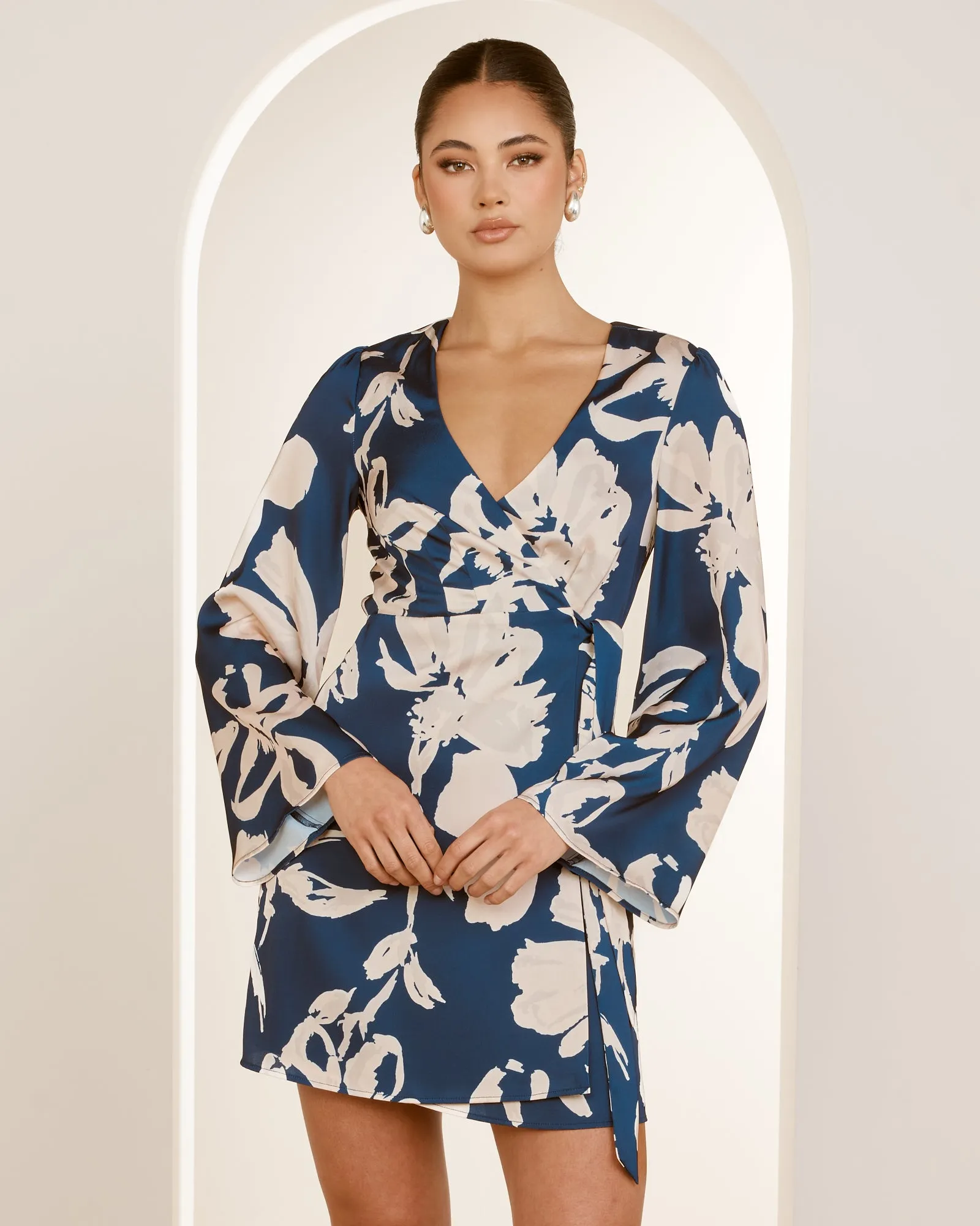 Matilda Wrap Mini Dress sold by Pilgrim product image thumbnail 4