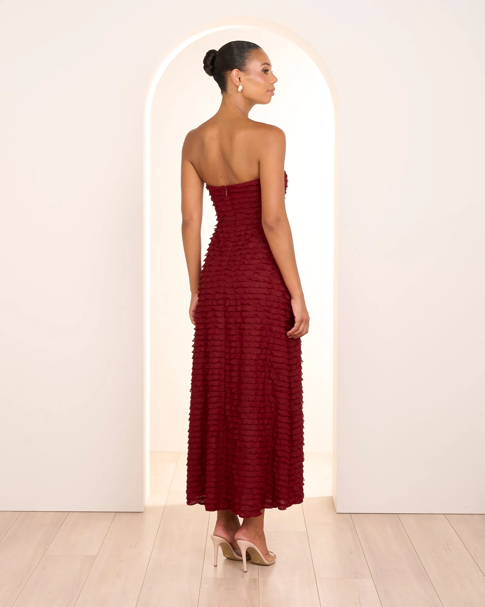 Nira Strapless Maxi Dress sold by Pilgrim product image thumbnail 4