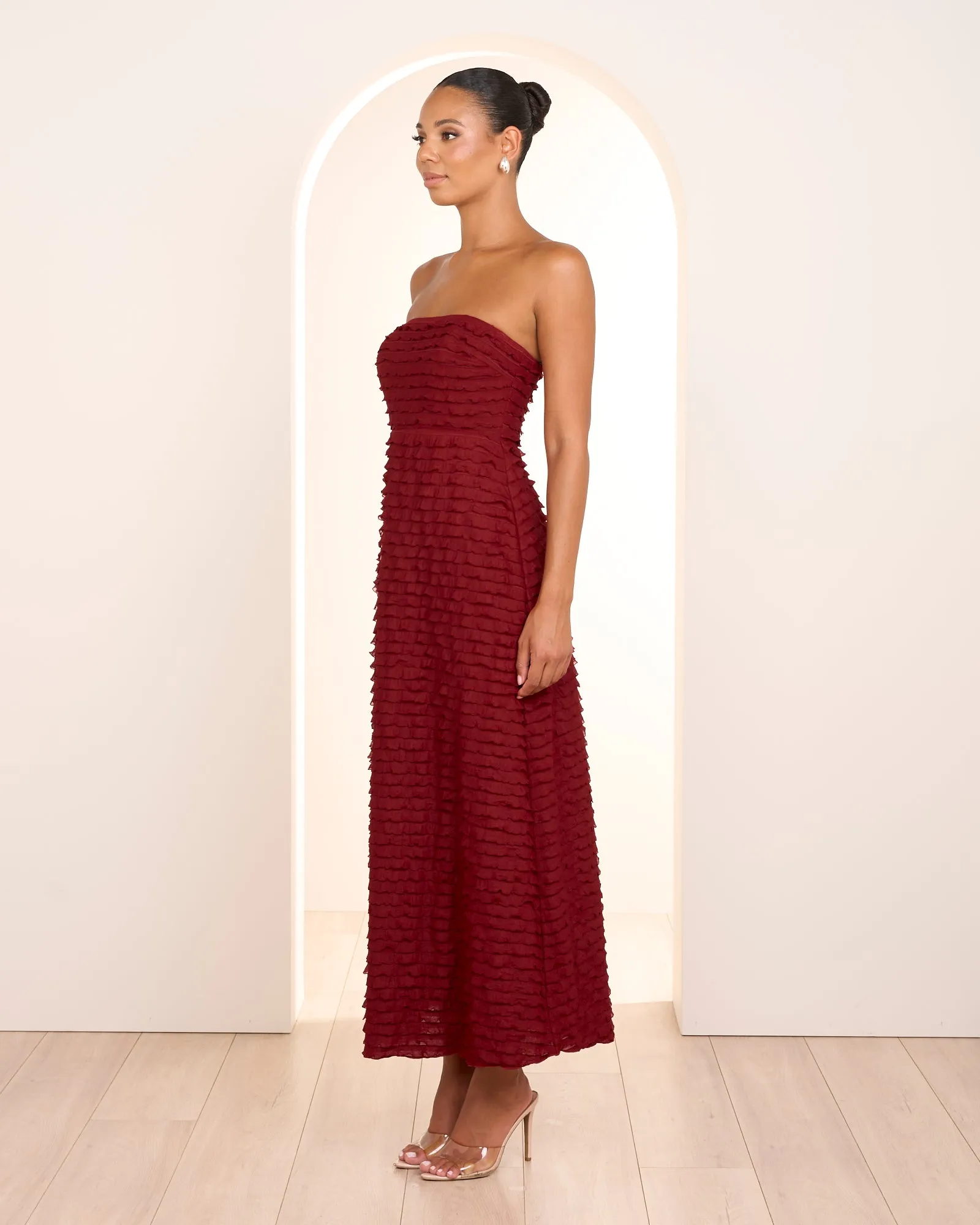 Nira Strapless Maxi Dress sold by Pilgrim product image thumbnail 3