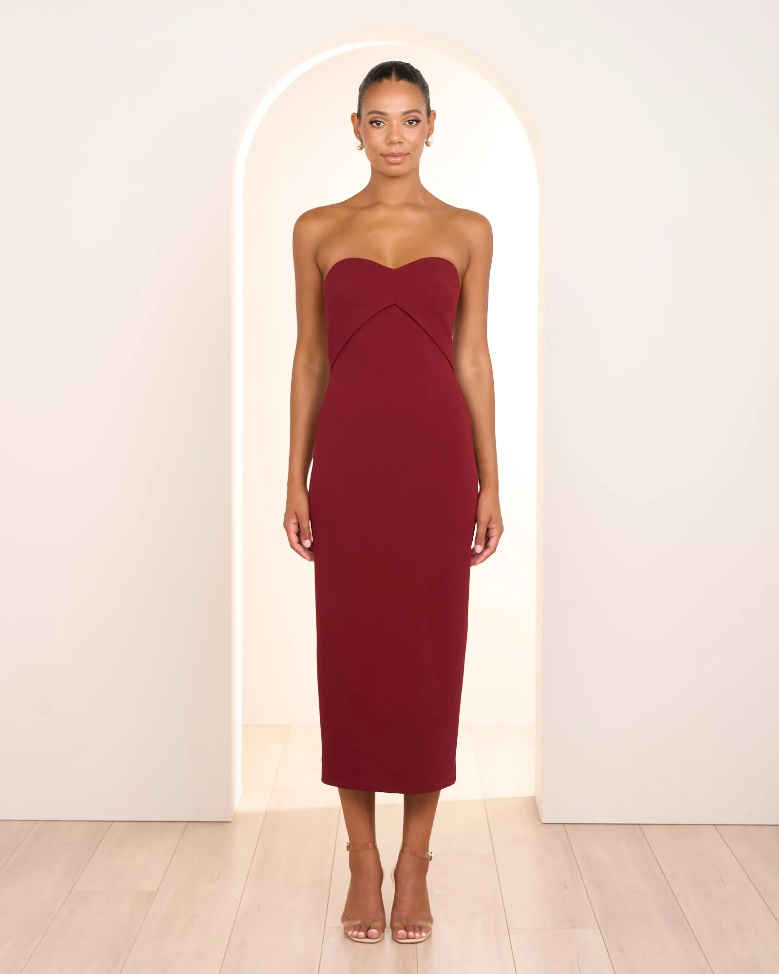Rumi Strapless Midi Dress sold by Pilgrim product image thumbnail 2