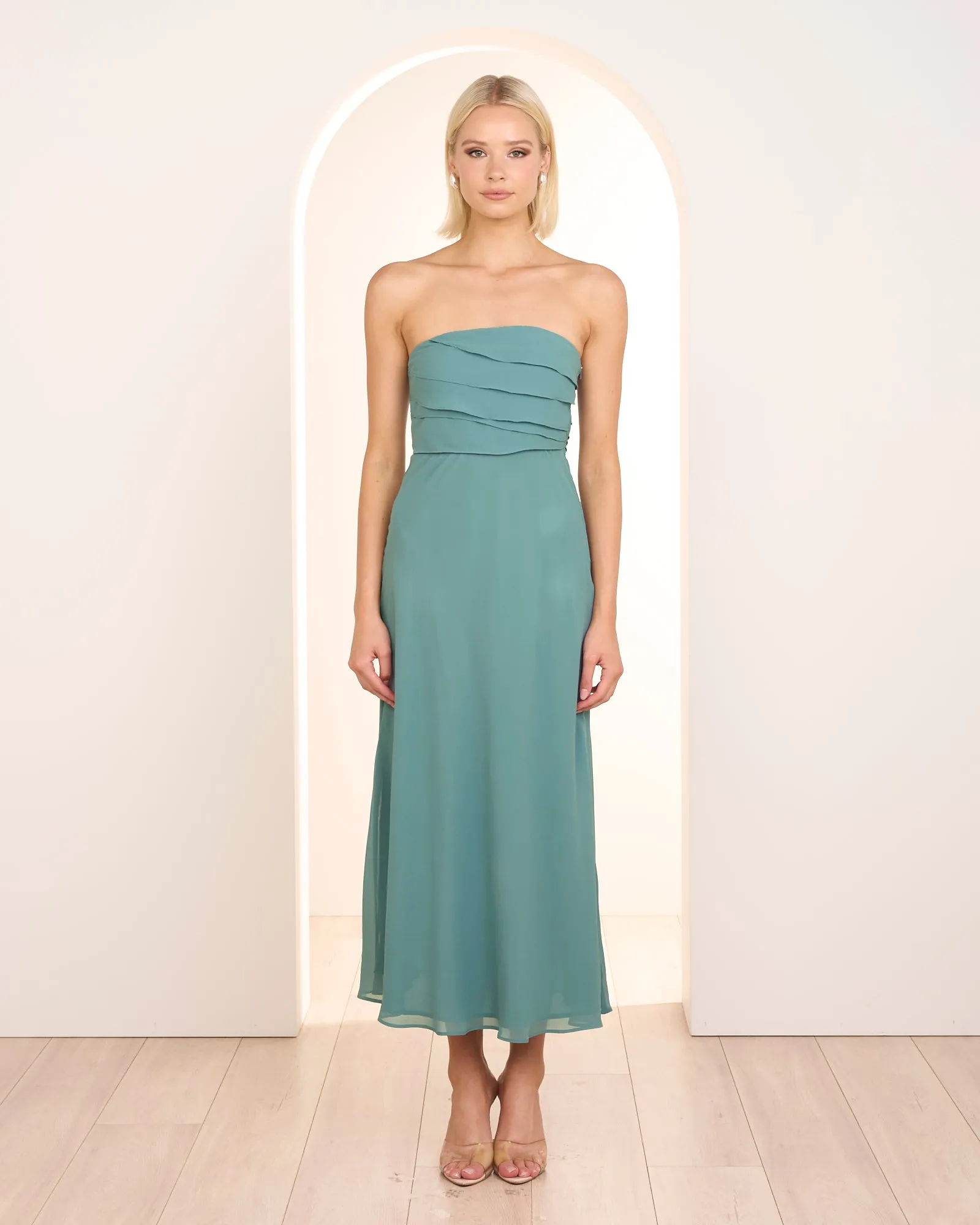 Ira Strapless Maxi Dress sold by Pilgrim product image thumbnail 2