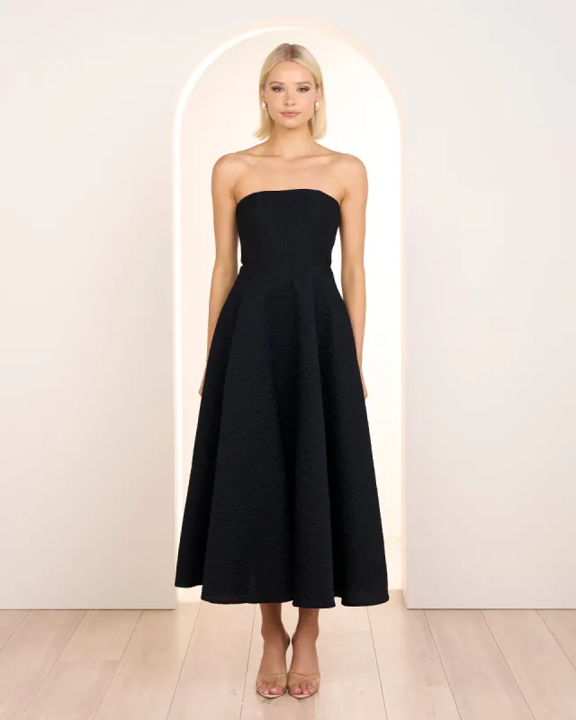 Ima Strapless Midi Dress sold by Pilgrim