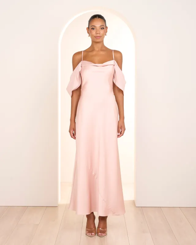 Sirena Cowl Neck Maxi Dress sold by Pilgrim