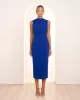 Winsley Ruched Mock Neck Dress sold by Pilgrim