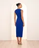 Winsley Ruched Mock Neck Dress sold by Pilgrim
