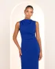 Winsley Ruched Mock Neck Dress sold by Pilgrim