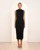 Winsley Ruched Mock Neck Dress sold by Pilgrim