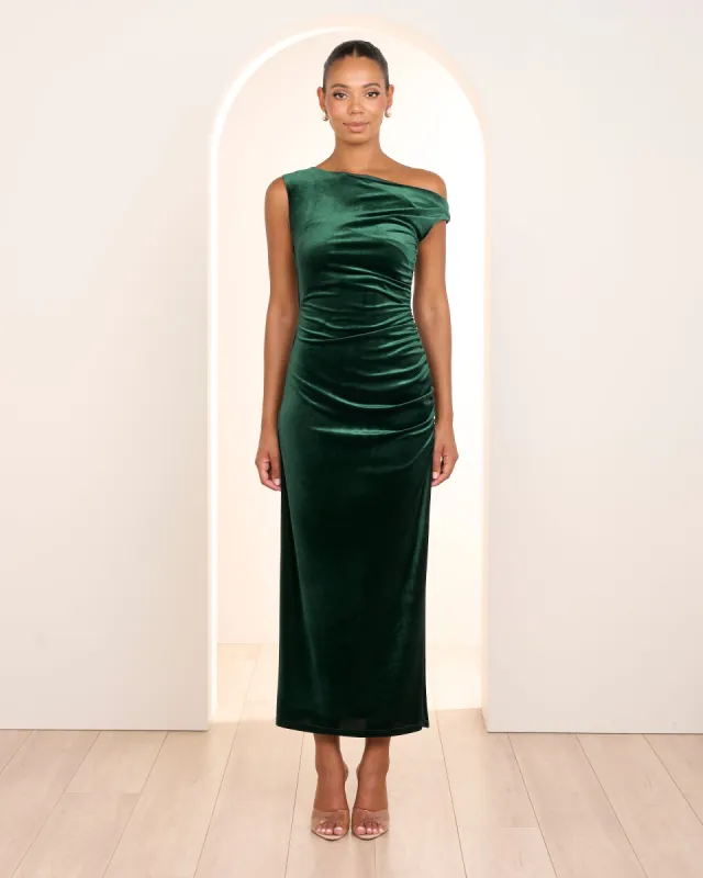 Tori Asymmetric Maxi Dress sold by Pilgrim