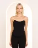 Kati Cat Eye Corset Top sold by Pilgrim