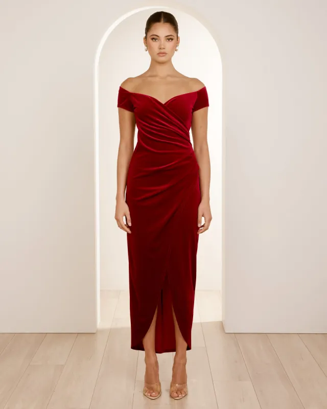 Ashton Off Shoulder Gown sold by Pilgrim