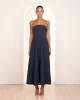 Gloria Strapless Maxi Dress sold by Pilgrim