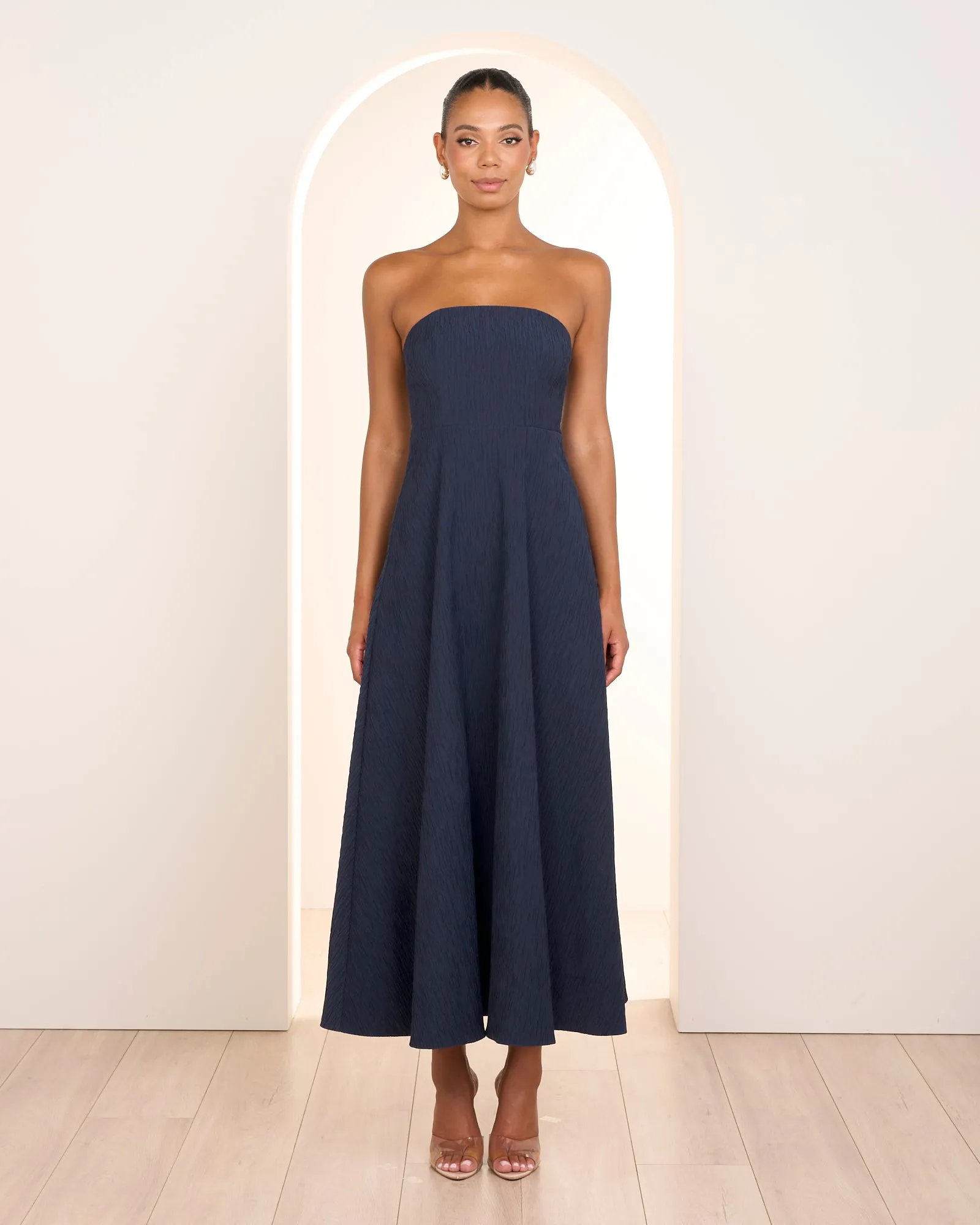 Gloria Strapless Maxi Dress sold by Pilgrim product image thumbnail 2