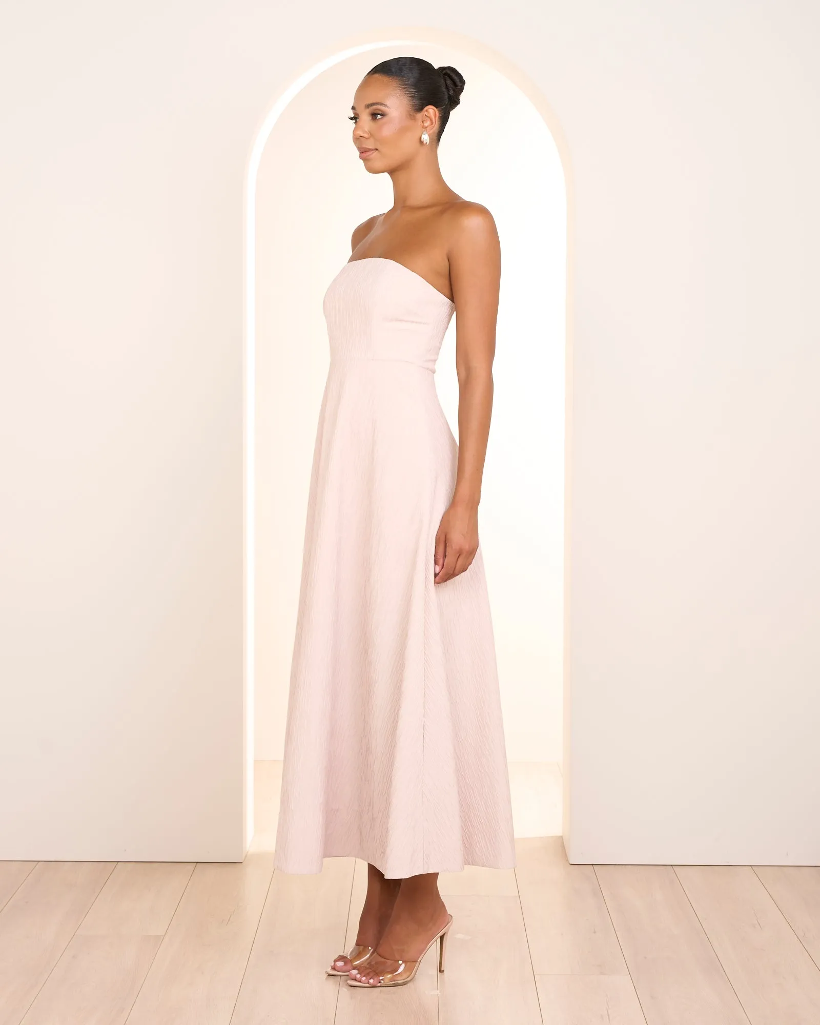 Gloria Strapless Maxi Dress sold by Pilgrim product image thumbnail 4