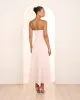 Gloria Strapless Maxi Dress sold by Pilgrim