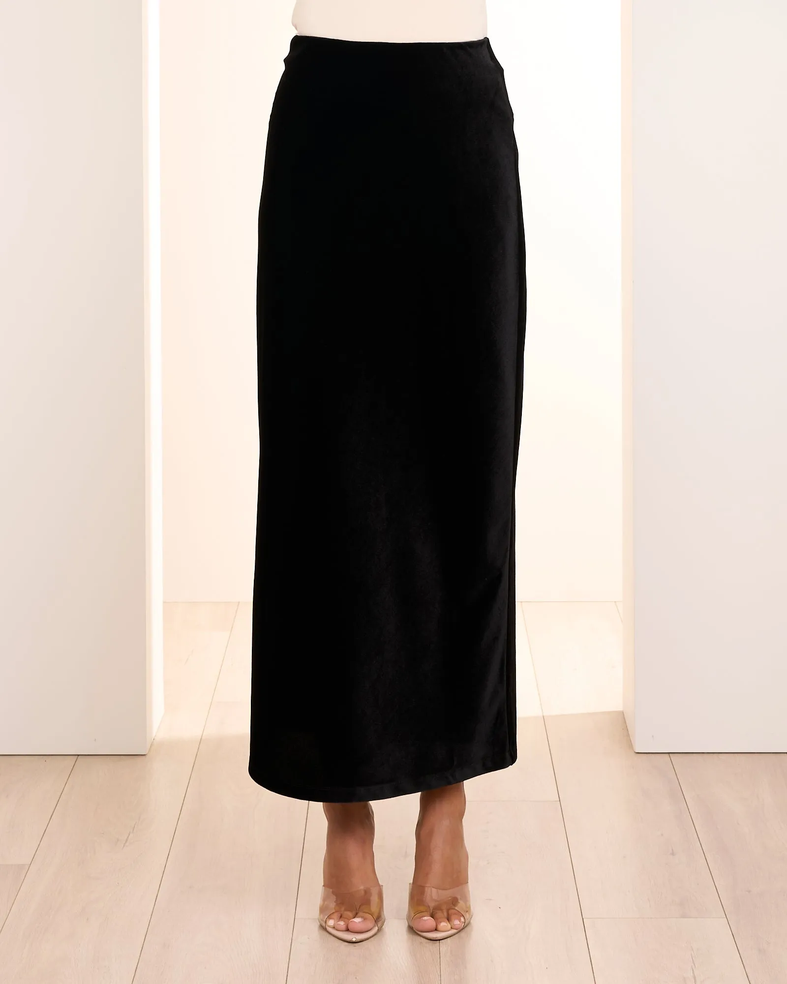 Matina Velvet Maxi Skirt sold by Pilgrim product image thumbnail 2