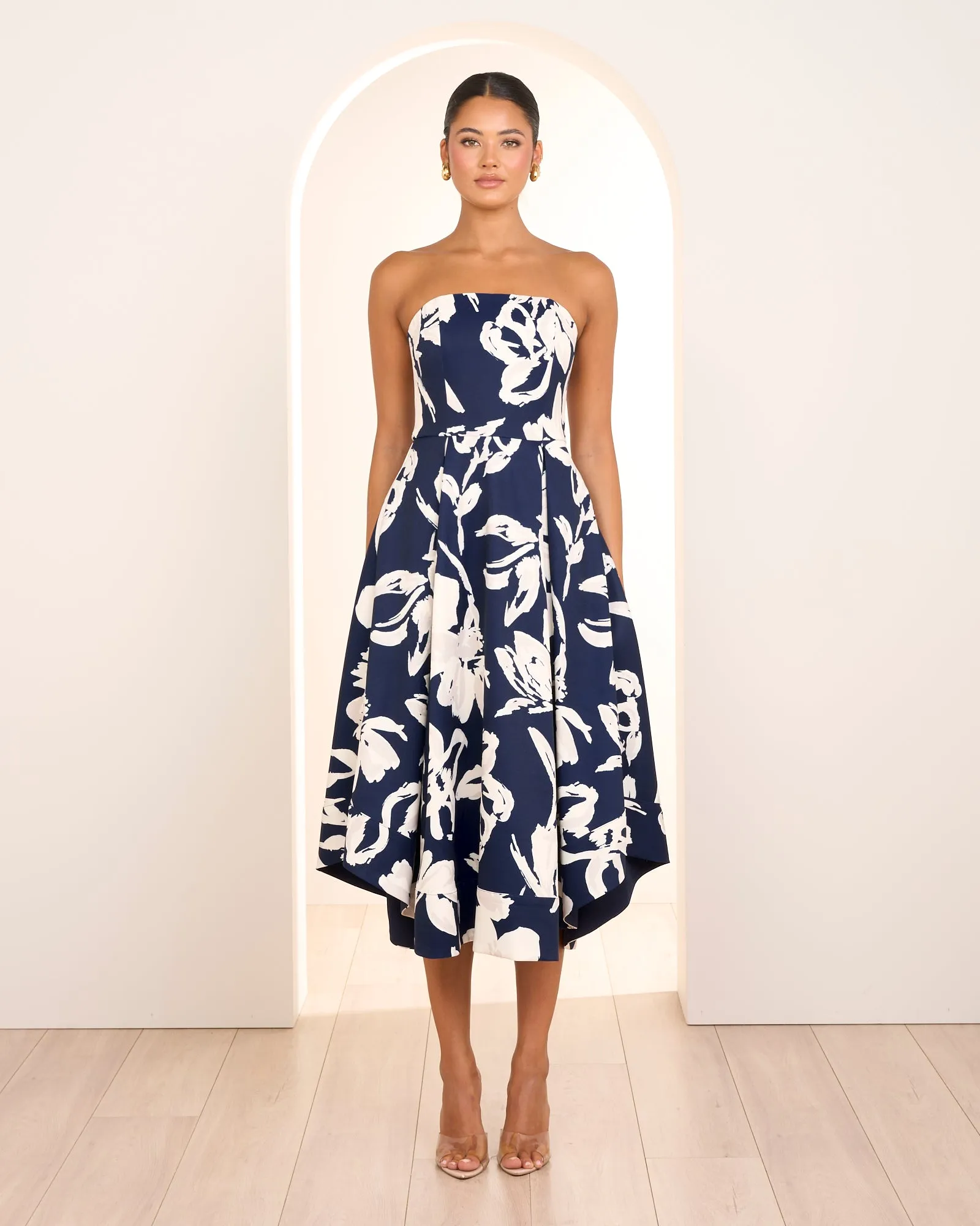 Heili Strapless A-line Dress sold by Pilgrim